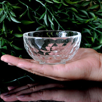 Seven for glass crystal cups water cups ghee lamp bowl holy water Cup great sorrow Cup 9 8cm in diameter