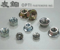 Stainless steel 304 US K cap with toothed nut rotating combination multi-toothed nut K-type nut 4#
