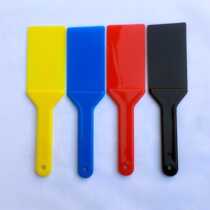 Factory direct ink production ink knife four-color ink shovel four-color ink knife self-produced plastic ink spatula ink shovel ink shovel
