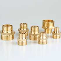 Outer wire double external thread straight through variable diameter water pipe to wire conversion inner joint BB1 8 4 3 2 1 inch