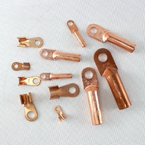 OT copper open nose 50 ~ 500A DT copper wire nose 10 ~ 300mm copper wire lug copper joint nose