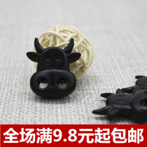  Outlet Quality Bull Head Pig Nose Button Snap Spring Buckle Double Hole Rope Buckle Closeout Rope Buckle Tightness Adjustment Buckle