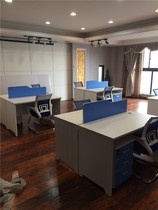 Office furniture two-person four-person staff desk simple modern staff desk office computer desk desk chair