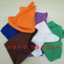 Fiber small square towels rubbing hand towels Children cleaning guesthouses Coffee small towels Absorbent Raffwo Nt Dropping the hotel Cleaning