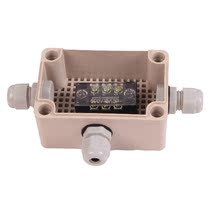 One in two out waterproof junction box 3 bit terminal box 3 bit junction box 1 in 2 out 65*95*55 plastic box