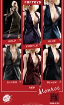 (Spot) POPTOYS F23 1 6 Monroe dress dress dress suit 6 colors