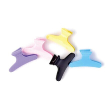 High quality plastic butterfly clip hairdressing partition clip makeup hairdressing tools haircut clip