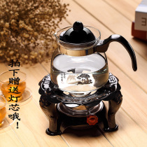 Alcohol Stove Cooking Tea Stove Tea Set Outdoor Portable Windproof Stove Suit Insulation Base Heating Alcohol Stove Light Pot