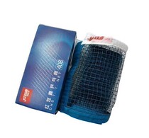 Double Happiness brand 408 blue wax line table tennis net high-end table tennis net for competition in color box