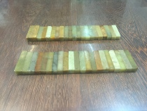 1*1*5 Qingtian Little Lin Stone Seal Calligraphy Seal Engraving Fan Face Seal Stone manufacturer Direct sales gold stone seal engraving