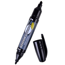 Morning light Double Jie Dink pen MG2110 CD disc pen double head sketchbook pen oily square note pen black