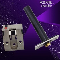 100 million solid concealed mounted anti-theft chain wire drawing stainless steel concealed anti-theft chain embedded hotel invisible door buttoned door bolt lock