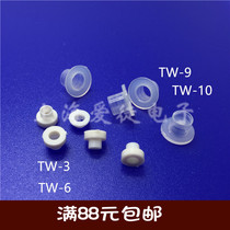 Concave transistor nylon screw gasket insulating particle T-shaped cushion gasket insulating sheet cap mica sheet