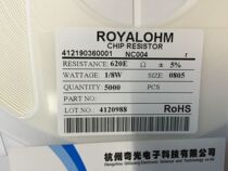 Thick sound resistance 0805 620 ohm SMD resistor 5% 620R 5K disc 18 disc SMD ceramic resistor