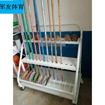 Discus shot put javelin combination cart track and field auxiliary javelin discus shot put comprehensive throwing equipment car