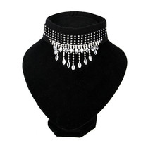 Autumn Winter Care Neck Woman Scarf Warm Surrounding Neck Necklace Pendant Necklace A diamond wedding dress Gala Evening Han Style Chain