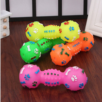 Pet supplies Dog slush toys sound small feet dumbbells factory direct sales
