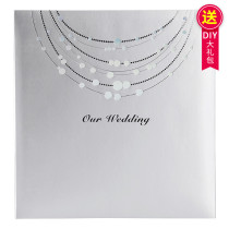  NCL handmade diy album This anniversary album Wedding photo book Creative family couple album interstitial large capacity