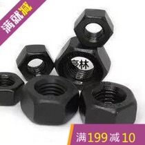 Hair Black 8-8 Grade High Strength Medium Carbon Hexagon Nut M6-M8-M10-M12-M14-M16-M18-M24 Series