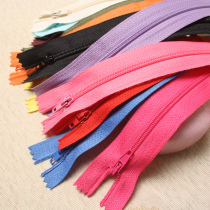 High quality No. 3 cloth edge zipper multi-color nylon pants white zipper closure pants anti-open bag 10cm accessories length 20