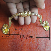 Eight Star Pull Handle Alloy Pull Handle First Decorated Case Handle Golden handle wood case Wine Box Hand Handle