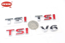 Suitable for new Steng CC New Magotan Golf 6 7 new Passat Shangku TSI label decorative car sticker displacement label