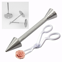 Framed flower-framed Korean framed flower-framed rosy-framed rosetto cream cake framed baking tool