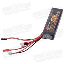 Remote control lithium battery 11 1v 2200mAh 8C model aircraft battery DEVO7 remote control battery JR control