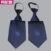 Security tie security accessories security uniform non-slip zipper inner tie mens tie mens tie