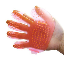 Five finger bath brush dog bath brush pet massage brush cat cleaning supplies tools