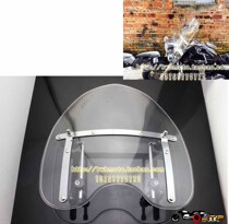 Apply Harley soft tailed deina fattening XL883 1200 X48 retrofit plus high windshield wind mirror