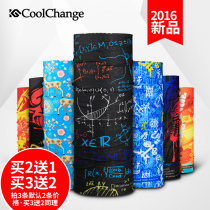 Cool change High UV protection sunscreen headscarf for men and women riding bicycle face scarf breathable magic mask mask