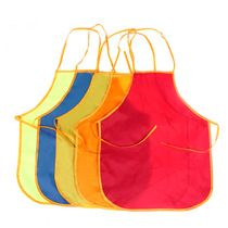 Children Small Apron Dresses Toddlers Graffiti Hand-painted Dining Anti Dirty Clothes Students Fine Arts Training Courses Creativity Protection Drawing Clothes