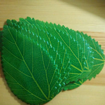 Leaf type Sushi grass Sushi decoration Leaf blade sashimi cuisine Glue leaf Japanese cuisine Sushi leaf 200 pieces