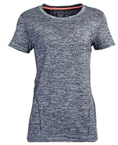 Noble Bird womens T-shirt 2017 spring new casual fashion knitted round neck short sleeve T-shirt 0171062