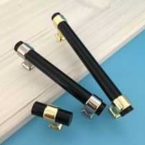 New black acrylic rod handle plexiglass furniture cabinet door handle pumping hand Jane Euler hand kitchen cabinet