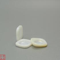 Square clam shell rice plate Round natural shell cricket utensils Cricket basin Cricket tank