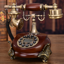 American home phone landline antique telephone European high-end creative telephone old retro landline