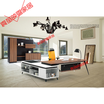 Office furniture owner table big class desk brief modern manager owner table big class desk desk desk head desk