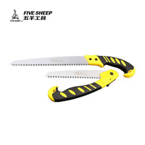 Five sheep handsaw sawn with hand saw hand saw garden saw high speed steel logging saw small knife folding mini-cut saw