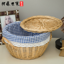 Liuvine Family Vine Collection Containing Basket Containing Basket Fruit Pan Food Basket Containing Box Egg Basket Kitchen Storage Box
