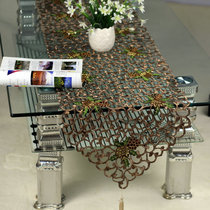 Coffee table table flag Modern simple embroidery hollow European TV cabinet cloth Table cloth cover cloth art soft Chinese tablecloth