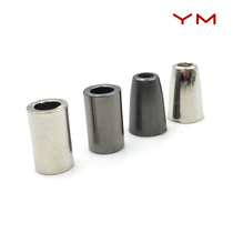 Cylindrical bell ring rope buckle metal fashion hat windbreaker sweater suspender rope buckle decorative accessories