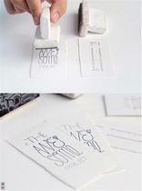 Chinas first stamped business card Private custom personalized business card Stamped business card 300 grams of coated paper