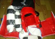 Taekwondo protective gear five-piece gift protective gear bag