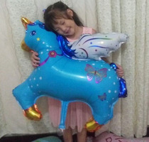 Childrens Toys Aluminum Pegasus Balloon Childrens Birthday Gifts Living Room Banquet Activity Scene Decoration