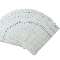 Applicable to the secret thermal attendance card six-format card paper card-free card attendance paper thermal paper