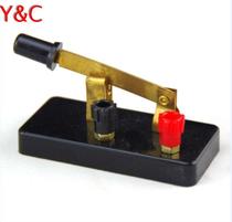 Single-pole switch copper knife single-pole single-throw physical circuit experiment demonstration teaching equipment