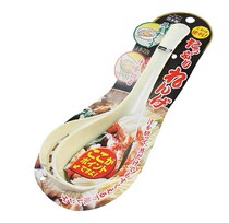 Japan Import Side Leaking Soup Spoon Kitchen Cooking Cutlery Long Handle Large Spoon Eat Hot Pot Spoon Filter Soup Filter Soup Filter Spoon