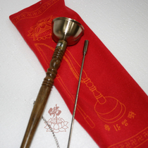 Boeng Cousins Buddhist Ancestral Hall Buddhist Supplies Poles Stones Chime-Class Long harrowing chime chime in Japan leading up to the import